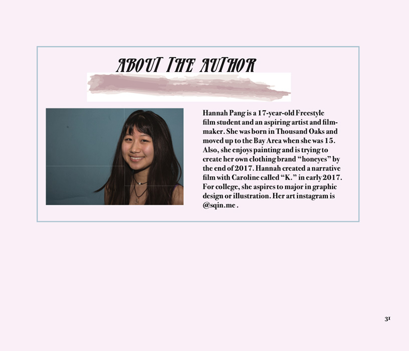 Book by Hannah Pang